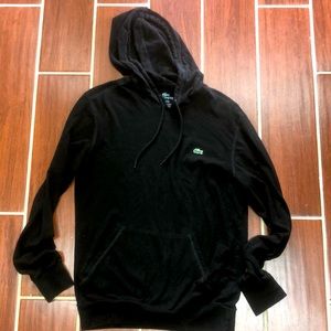 Lacoste Cotton Jersey Sweatshirt Hoodie